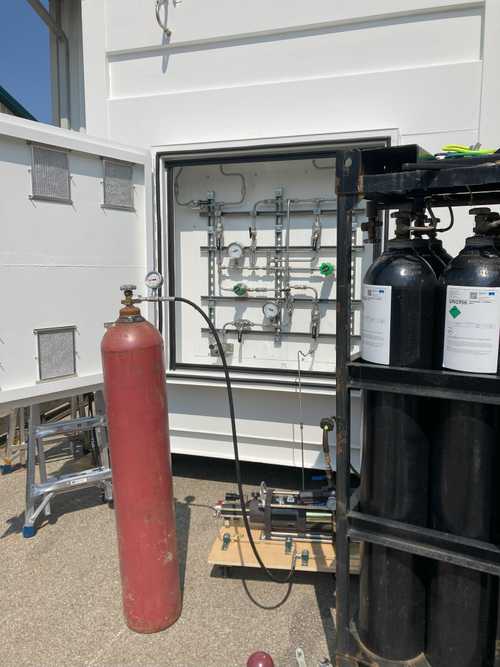 Hydrogen System Testing Setup