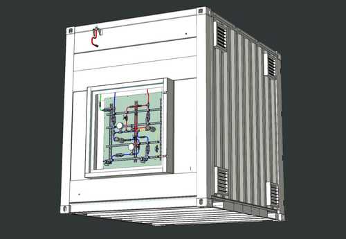 CAD design of the Hydrogen System 2